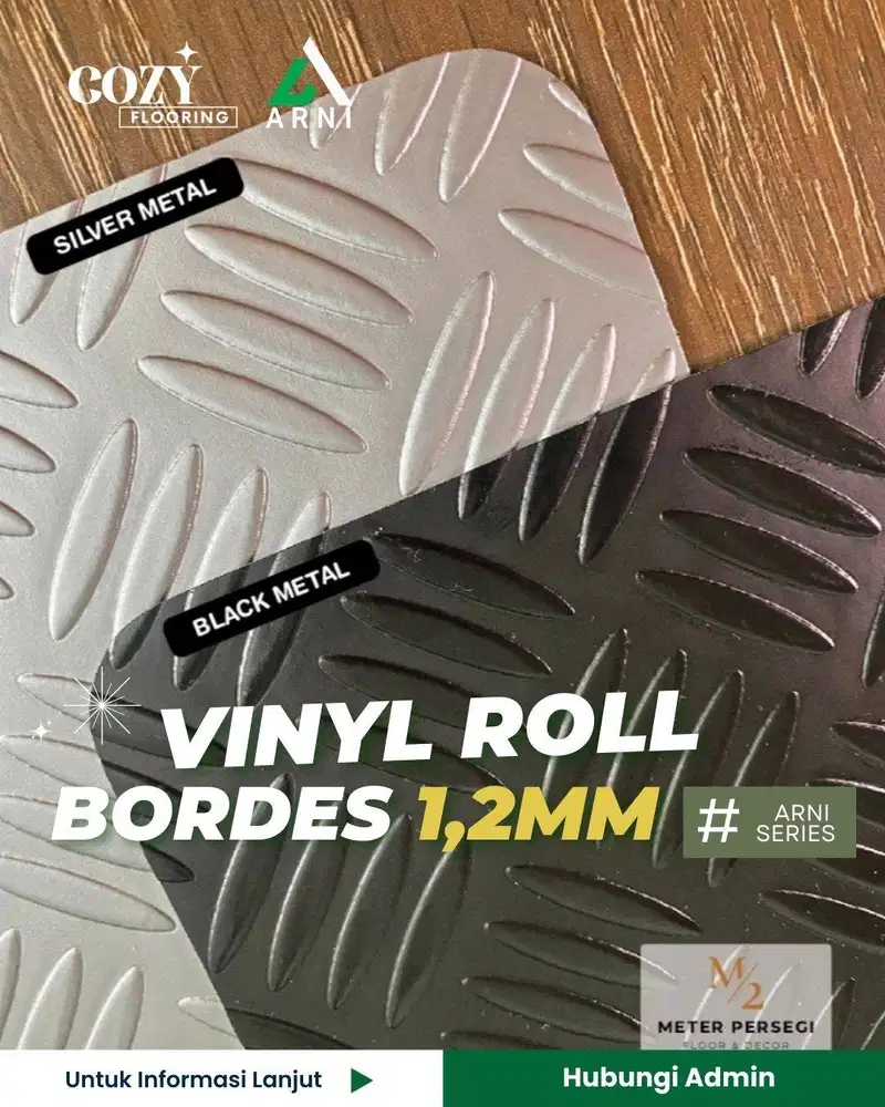 Vinyl Lantai Motif Bordes besi | Vinyl gulungan tebal 1,2mm