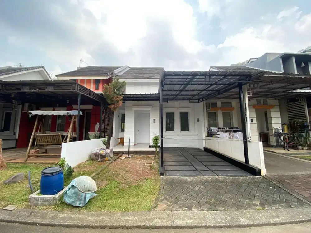 Rumah Hadap Utara 15 Menit ke Terminal Cileungsi SHM Siap KPR J-34300