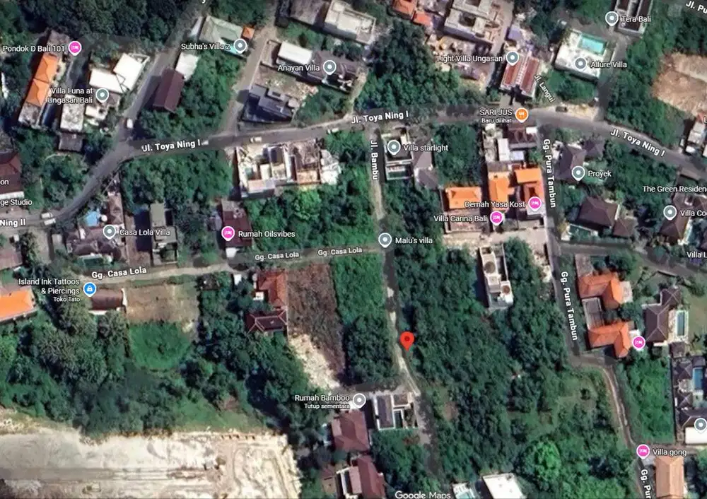 DIJUAL TANAH LUAS 8 ARE DAERAH UNGASAN