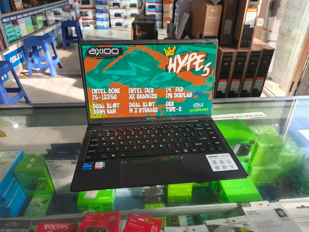 Leptop axio mybook hype 5 core i5-1235