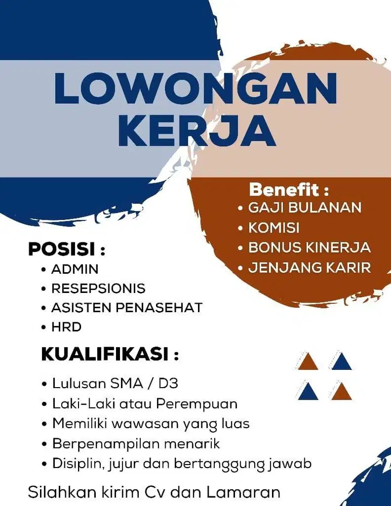 LOWONGAN KERJA JKT BARAT