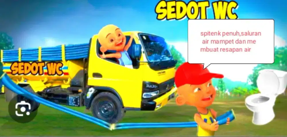 Sedot WC dan mampet saluran air