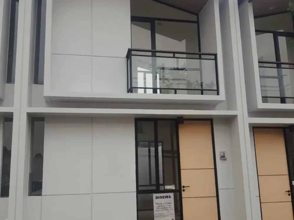 Disewakan Cluster Cendana Cove Karawaci central 2KT dan 2KM , 2x Unit AC, Gorden