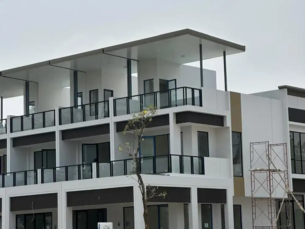 UNIT LANGKA! RUKO SORRENTO GRANDE EAST GADING SERPONG VIEW DANAU