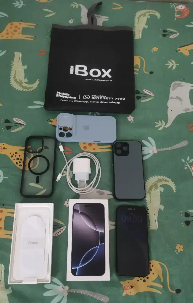iPhone 16 Pro Max Resmi Garansi IBOX aktif Juni 2026