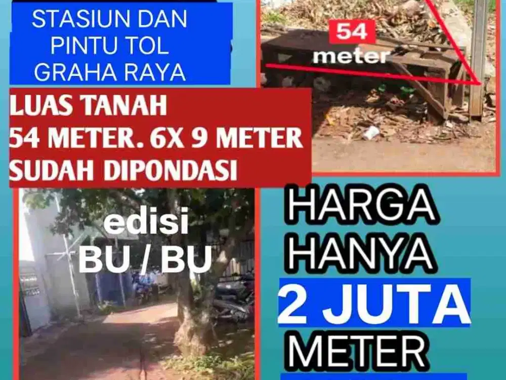 KAVLING EKSLUSIF DI BINTARO SEKTOR 9 / HARGA EKONOMIS BISA KPR TANPA BUNGA