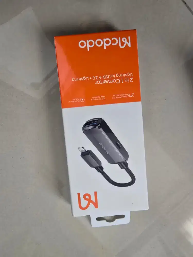 Mcdodo otg 2 in 1 convertor lightning to usb-A 3.0 + lightning