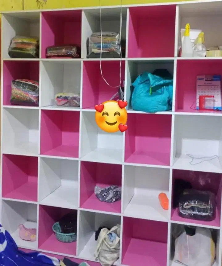 DIJUAL RAK LONDRY BEKAS RASA BARU