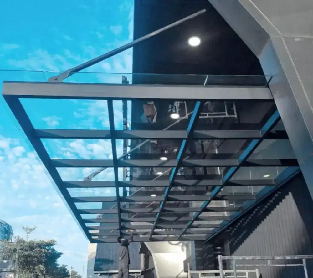 Canopy atap kaca