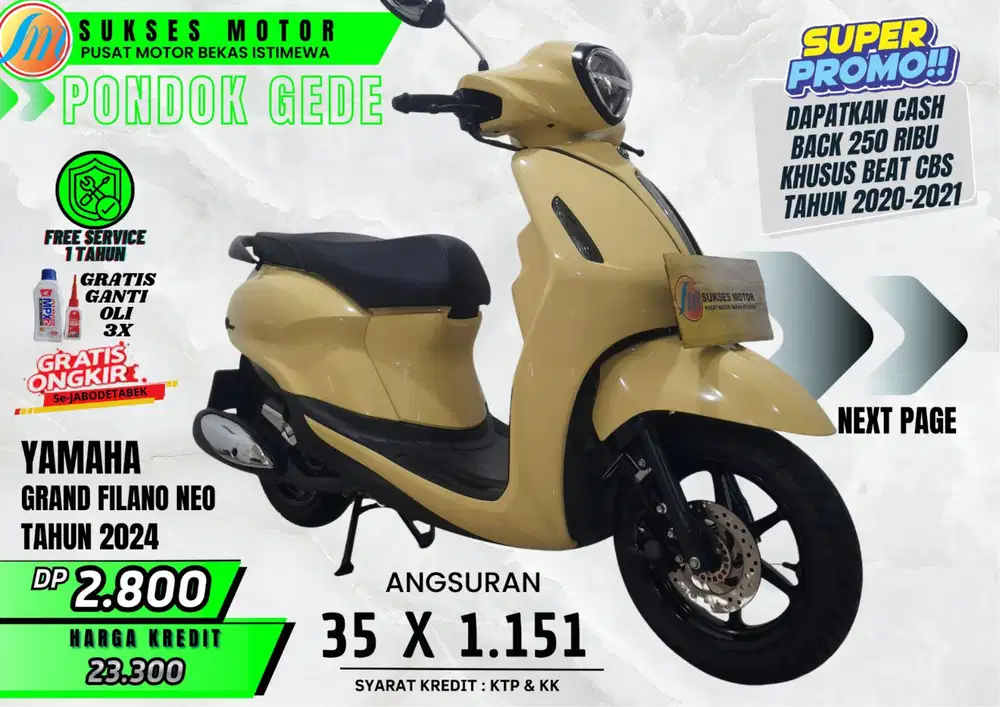 FILANO TH 2024 CASH KREDIT DP MURAH ANGS RINGAN PROSES CEPAT ASURANSI