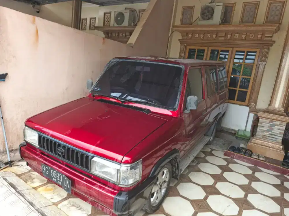 Dijual mobil kijang tahun 1996, tahun pertama saat beli kondisi baru
