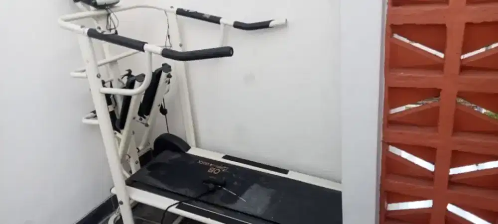 Treadmill lipat manual multifungsi