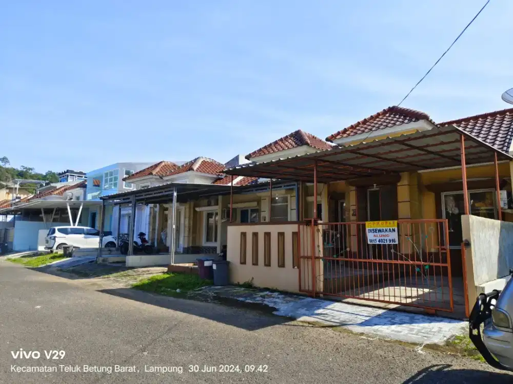 Rumah sewa siap pakai