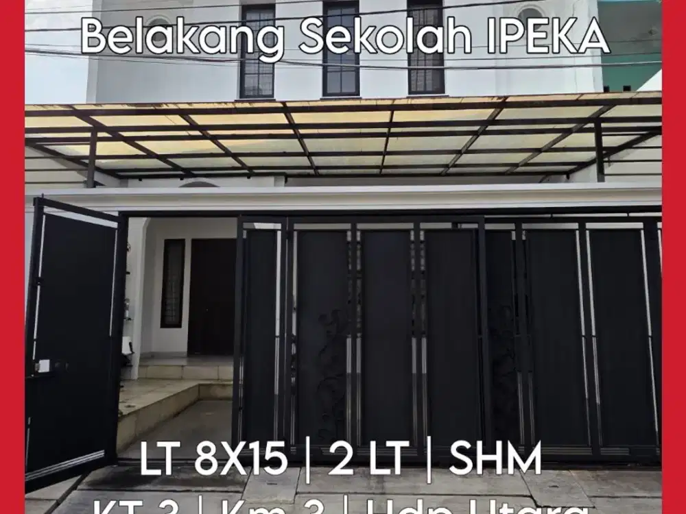 Wilson Rumah bagus siap huni uk 8x15 di taman meruya ilir