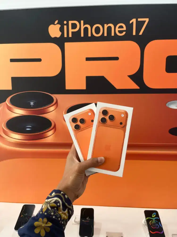 iPhone 17 Pro 512GB Cosmic Orange Garansi Resmi