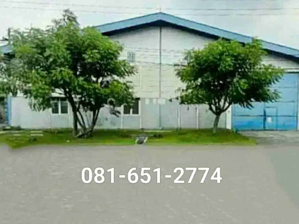 Gudang di Lingkar Timur Sidoarjo.