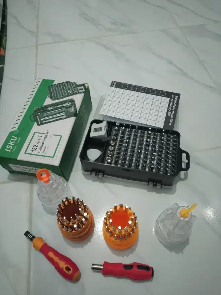 Perkakas obeng komplit