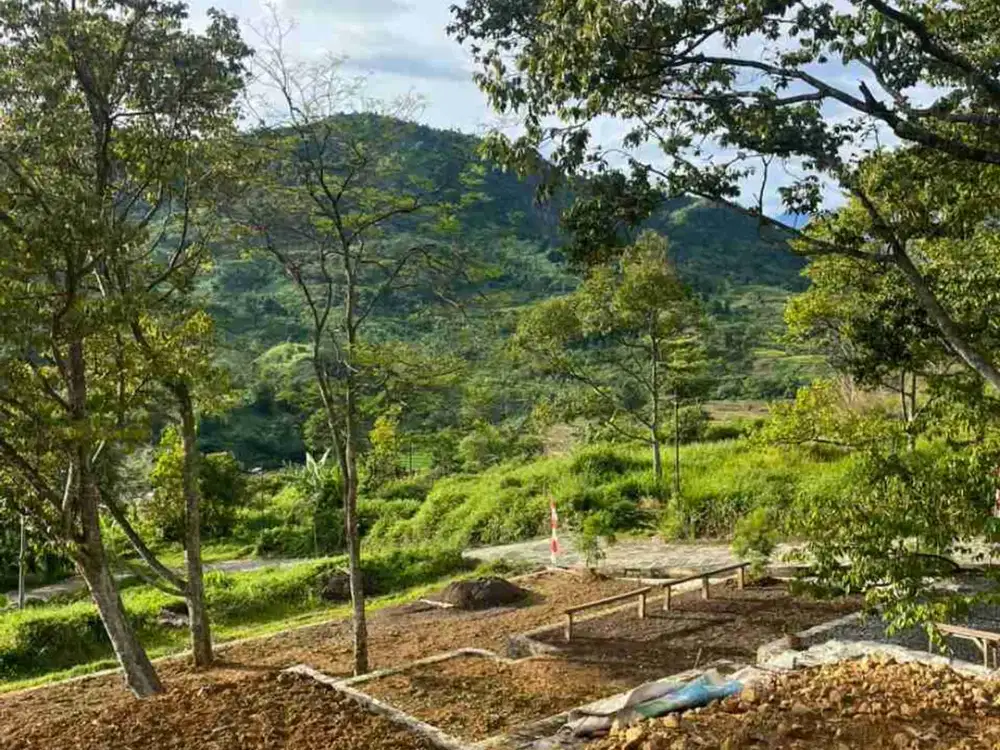 tanah murah puncak 2 Bogor Deket wisata view  gunung dan resort