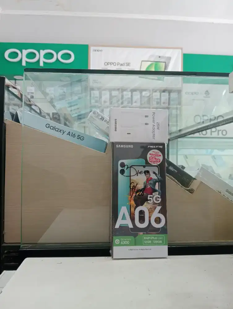 SAMSUNG A06 5G 6/128 NEW MURAH QR GADGET