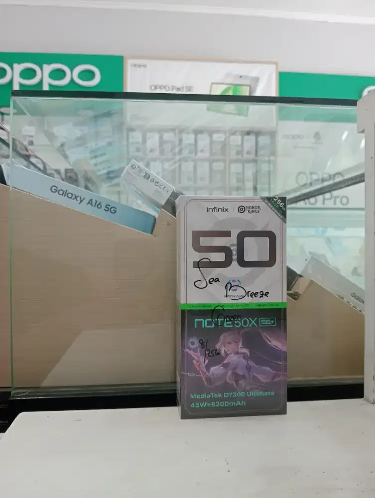 INFINIX NOT 50X 5G 8/256 NEW MURAH QR GADGET