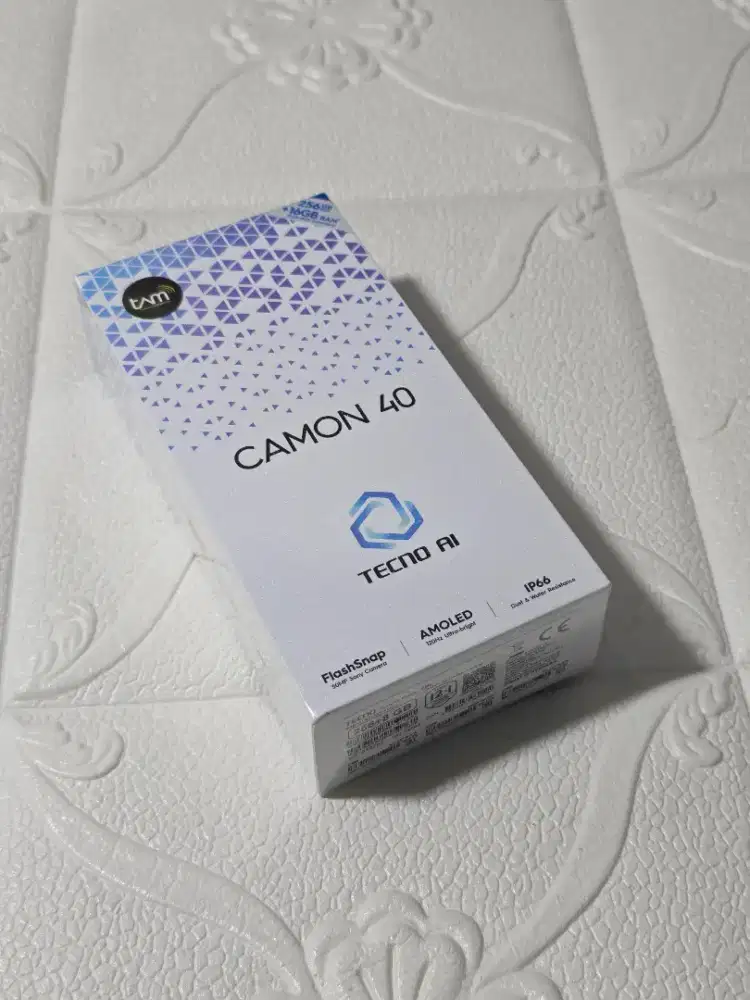 Baru Tecno Camon 40 8/256 Gb Gb Black