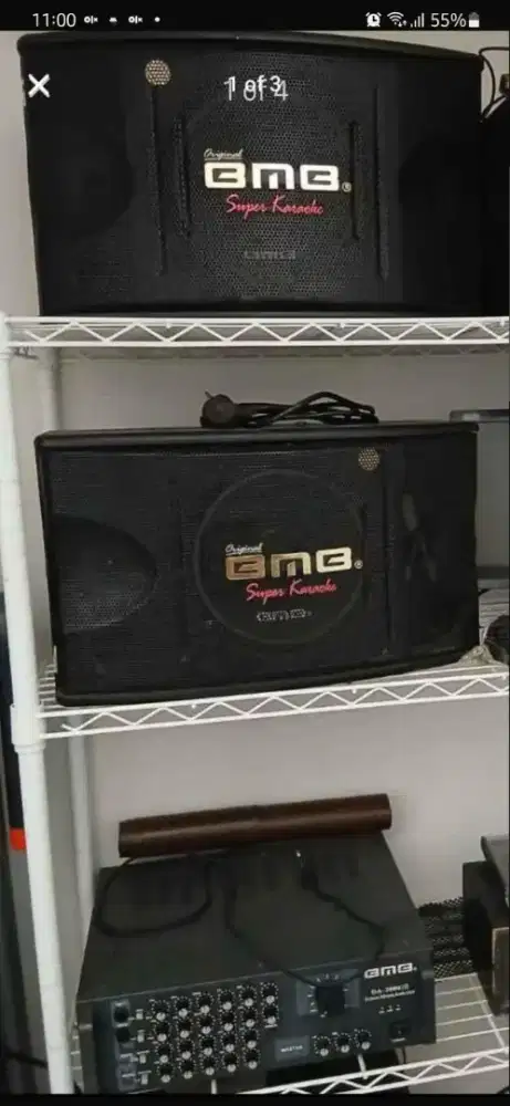 Speaker dan amplifier BMB 2000 III Original
