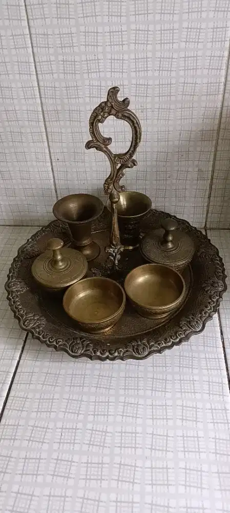 Kinangan Kuningan vintage