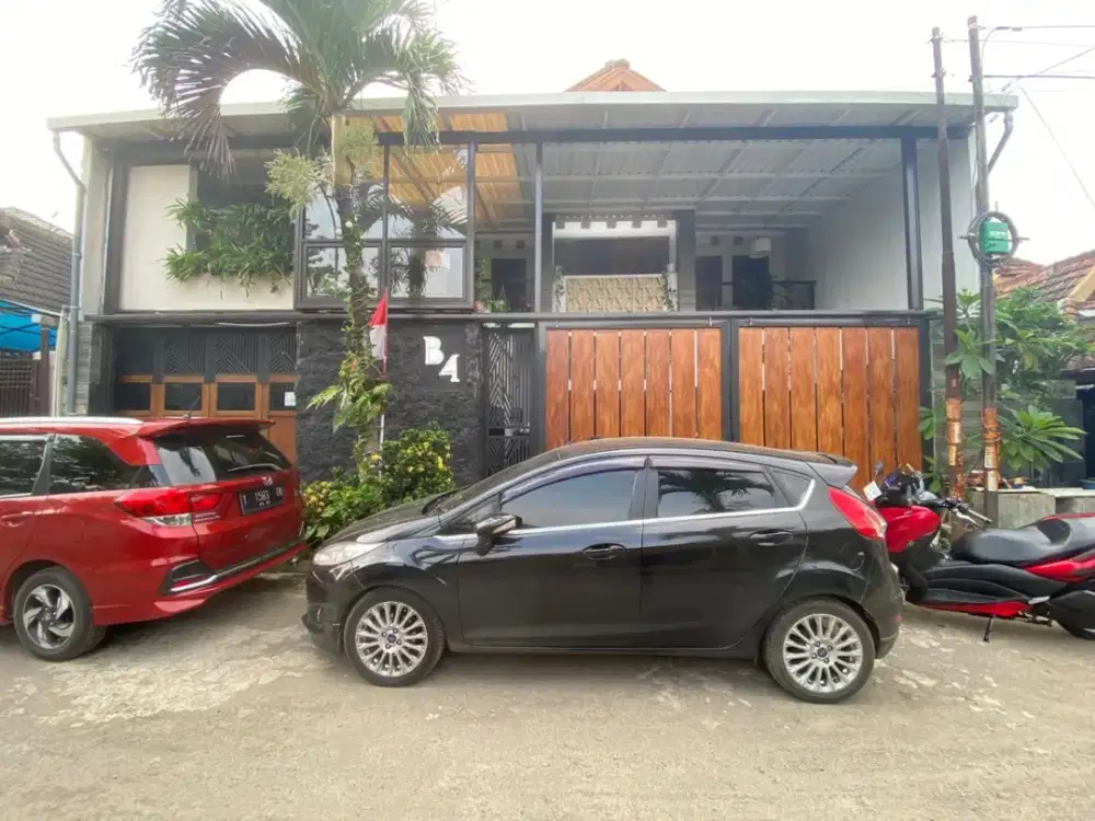 RUMAH MURAH DIJUAL DALAM CLUSTER RIUNG BANDUNG CIPAMOKOLAN SIAP HUNI 2 LANTAI