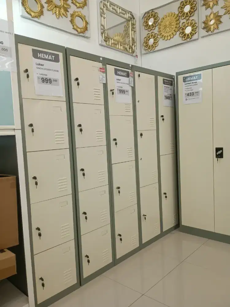 Loker besi anti karat anti rayap