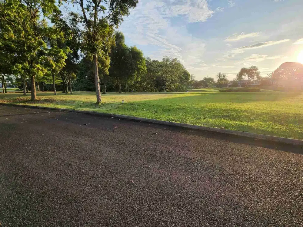 JUAL Tanah Kavling badan Suvarna Padi 316m2 view golf