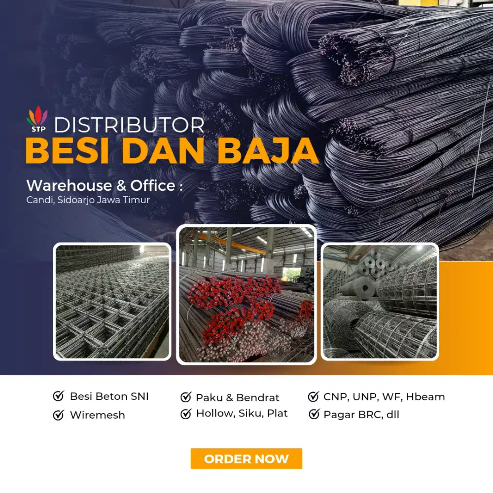 Distributor Wiremesh dan Besi Beton Murah