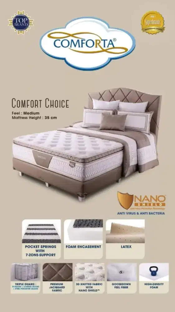 SPRING BED COMFORTA