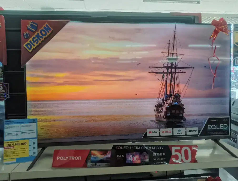TV Polytron 50 Inch Google TV