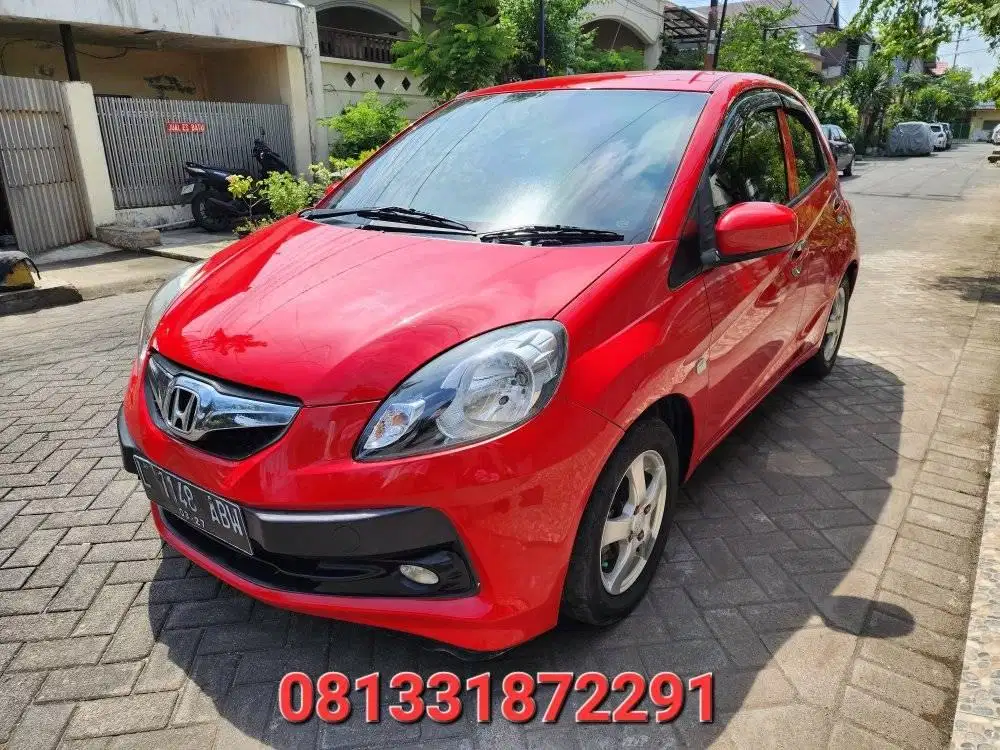 HONDA BRIO 1.2 E MATIC MERAH THUN 2016 ISTIMEWAH