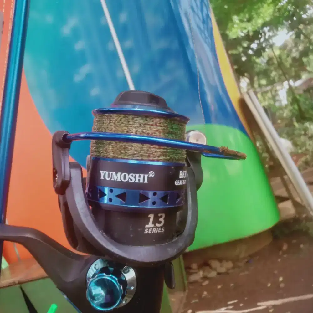 Jual joran pancing Shimano + real yumoshi  siap pakai