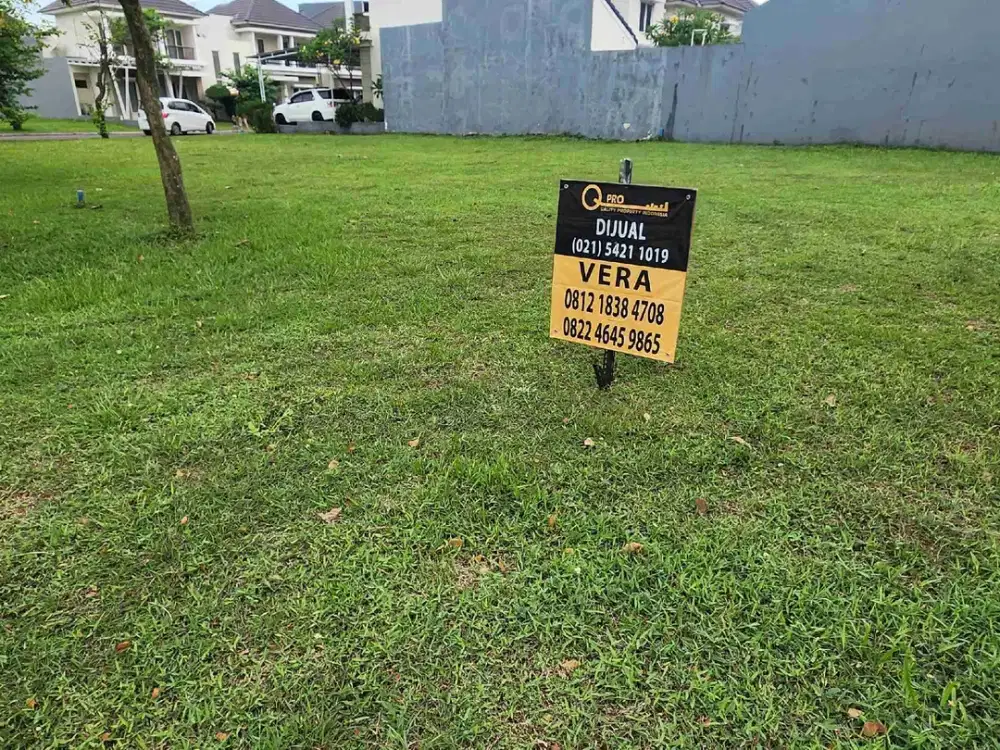 JUAL MURAH TANAH KAVLING Hoek Suvarna Sutera 324m2