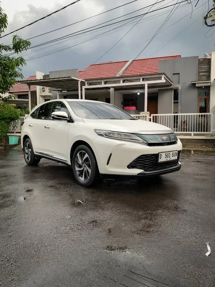 Toyota Harrier 2.0 2017 White Putih 2018 Mobkas 2016 Jual Cepat Bu