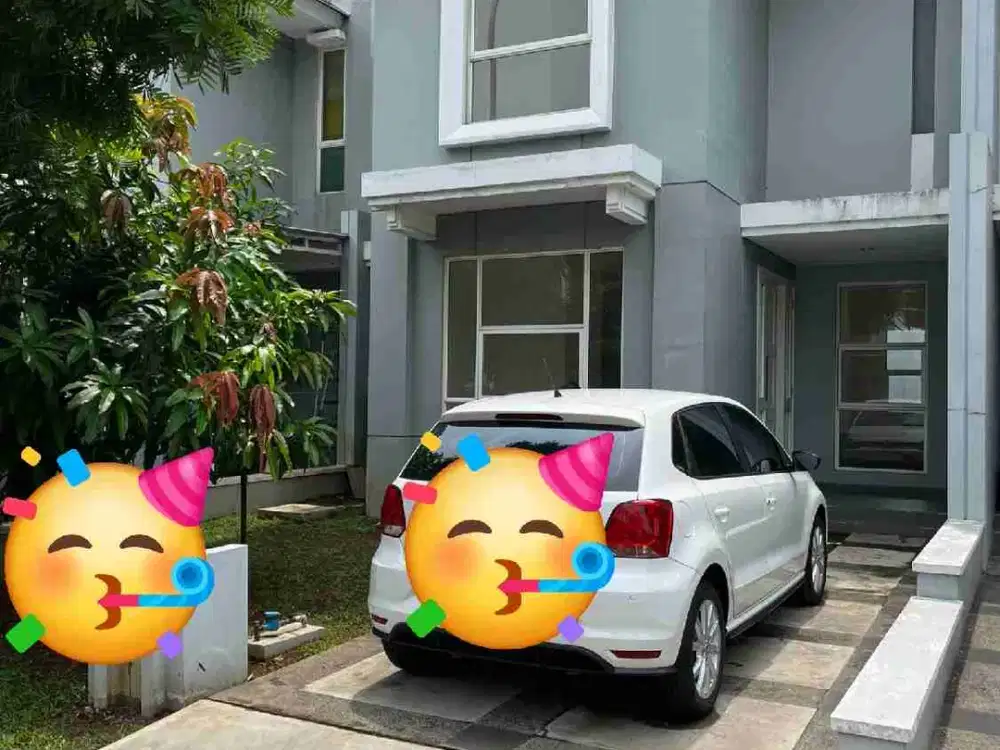 LANGKA !!! Jual rumah 2 lantai 7x17 Suvarna Sutera