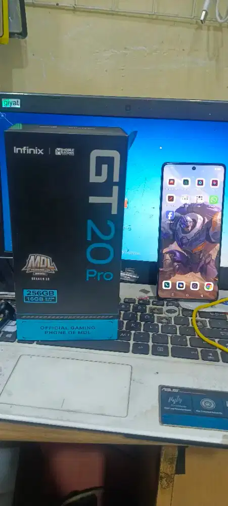 Infinix GT 20 Pro 8/256  full set original