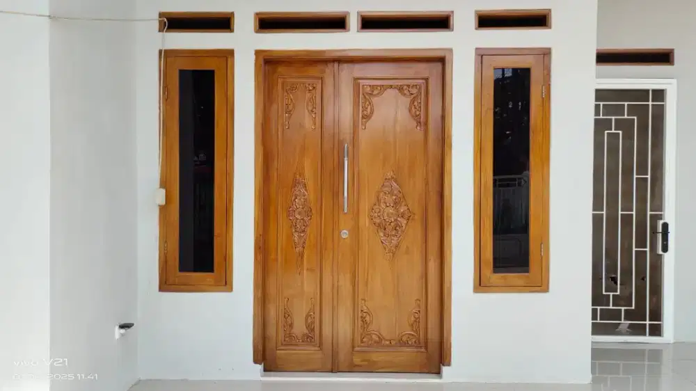 Pintu jati asli jogja/ciksel
