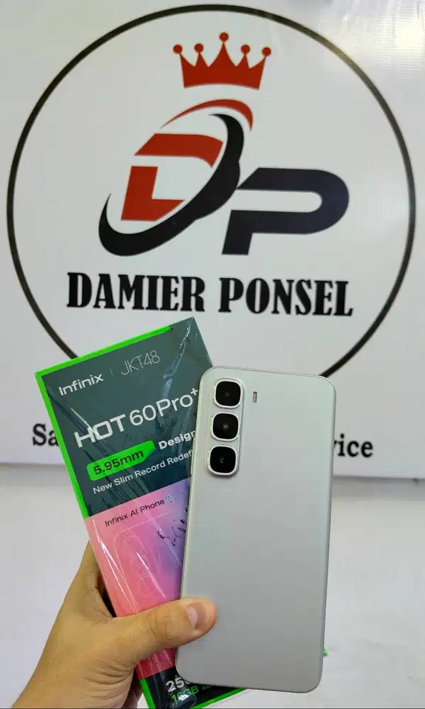 INFINIX HOT 60 PRO PLUS (8/256) GARANSI S/D SEPTEMBER 2026