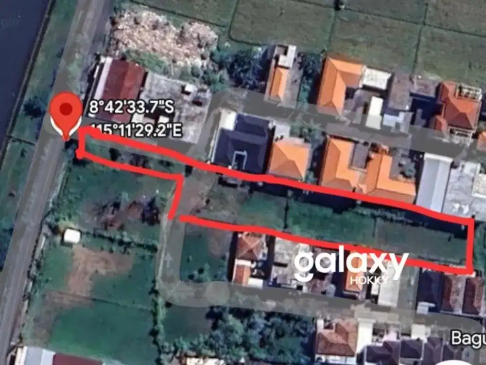 DIJUAL TANAH DI TAMAN PANCING TIMUR PEMOGAN DENPASAR, BALI