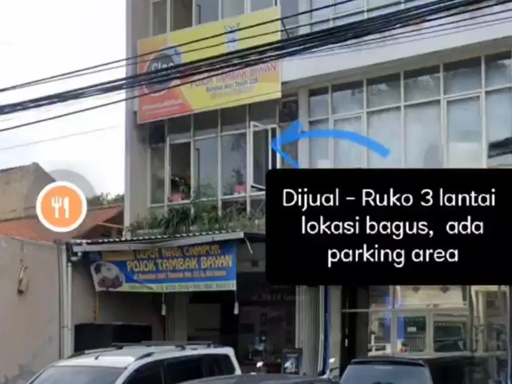RUKO 3 LANTAI RUNGKUT ASRI TENGAH SURABAYA TIMUR SIAP PAKAI