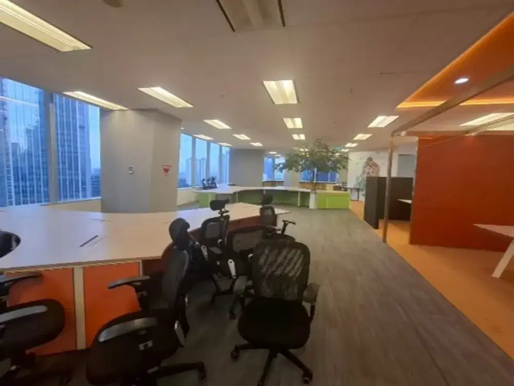 SEWA  KANTOR DI JAKARTA SELATAN  KUNINGAN 1487M2 FURNISHED  240K NEGO