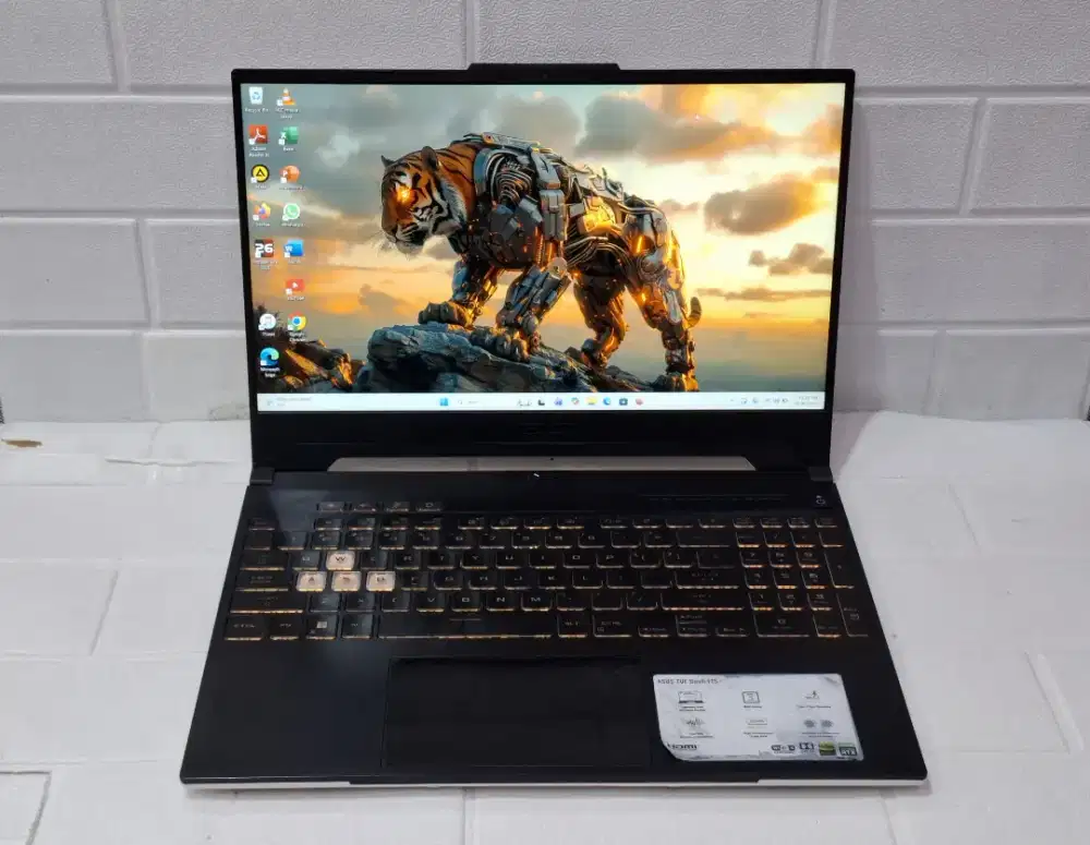 Laptop  ASUS TUF Dash GAMING F15  FX517ZC / 12th Gen Intel