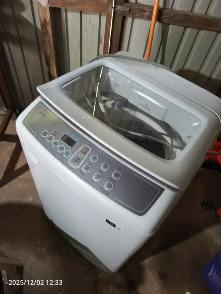 Jual mesin cuci Samsung satu tabung pemakaian 1th