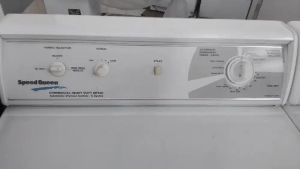 Dryer Speed Queen 15kg, Pengering Laundry