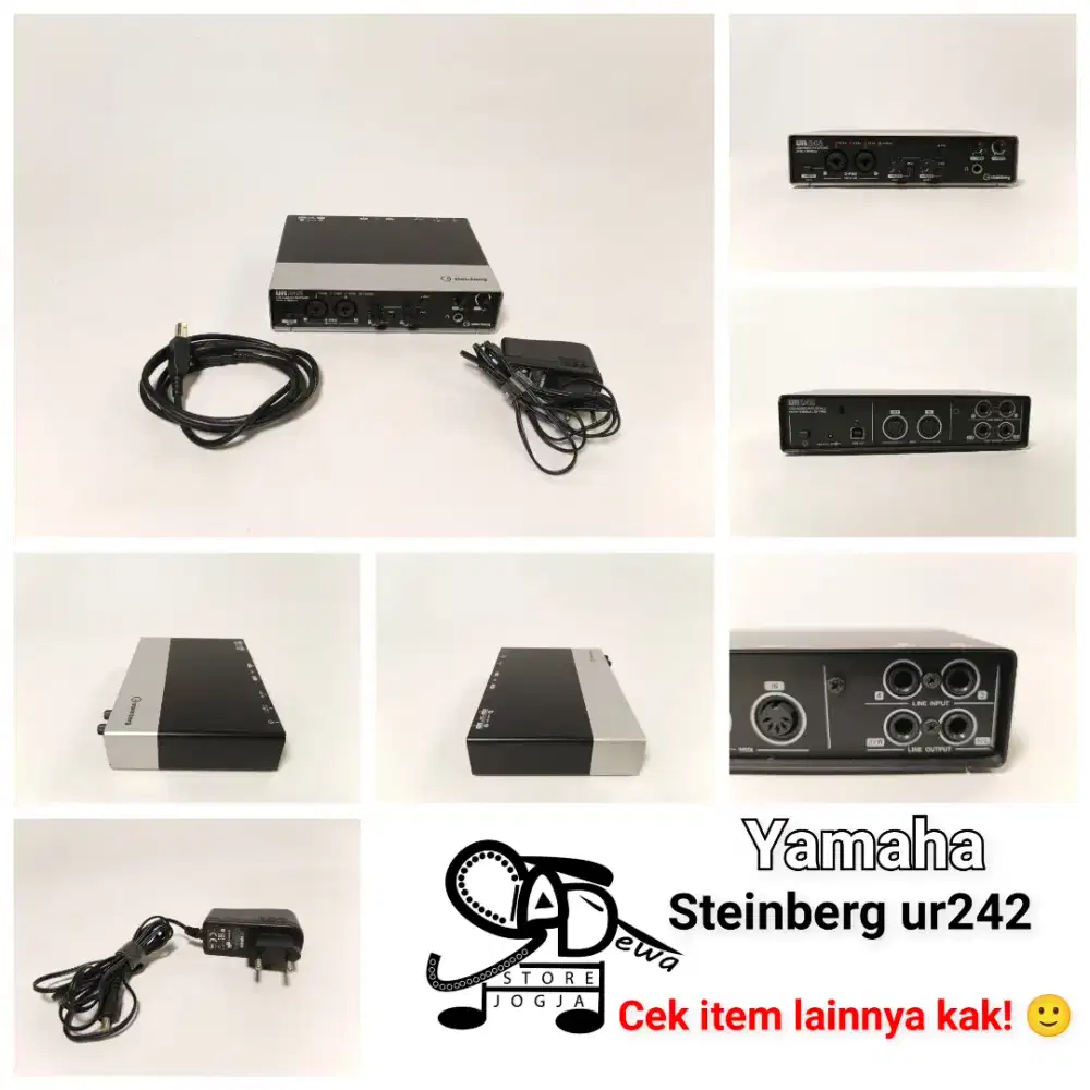 STEINBERG UR242 SOUNDCARD SOUND CARD UR 242 YAMAHA bkn ur22 mkii ur22c