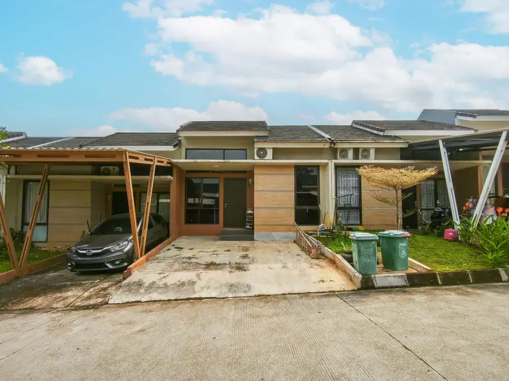 Rumah SHM Siap Huni di Bogor 6 Mnt ke Stasiun Cilebut Bisa KPR J-34044