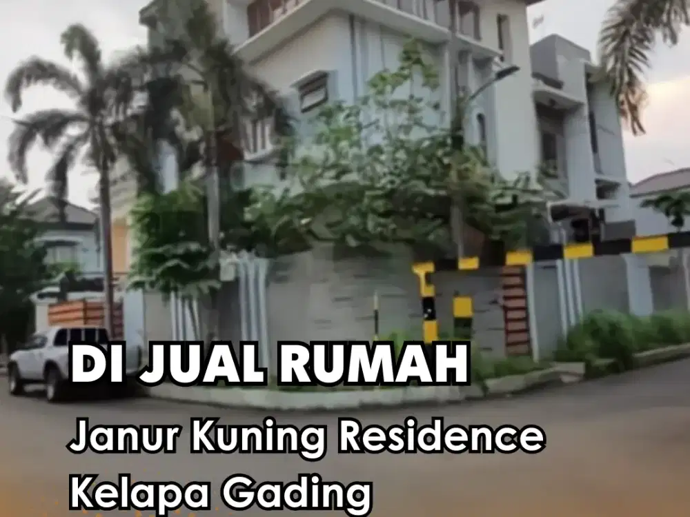 Dijual !!! Hunian Asri dengan konsep semi split terdiri dari 2 unit rumah.